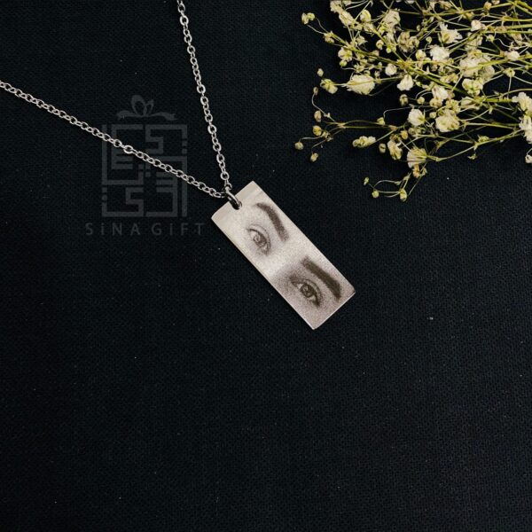 *!.Eye Sketch Engraved Locket.!*