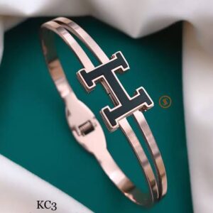 Kc Steel Silver Kada.