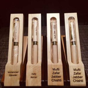 CUSTOMIZE YOUR NAME ON WOODEN BALL POINT PEN WITH WOODEN BOX